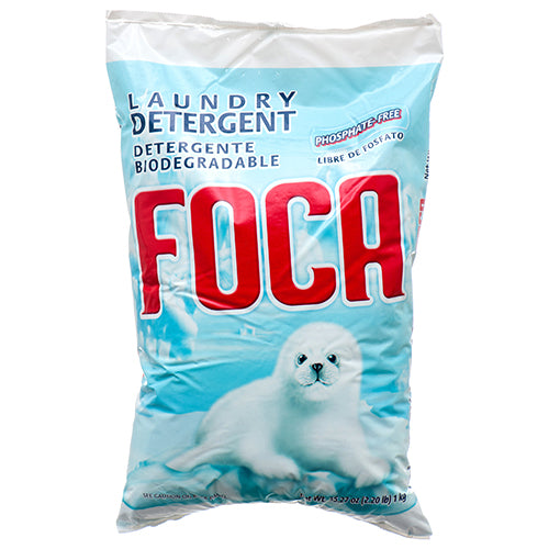 foca laundry detergent 1 kg - bulk  -- 18 per case