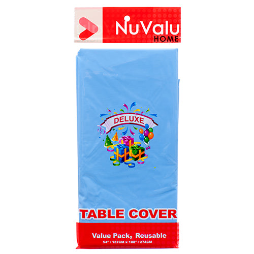 nuvalu table cover - l. blue deluxe peva -- 24 per box