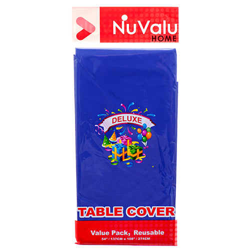 nuvalu table cover - purple deluxe peva - 96 pack -- 24 per box