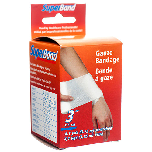 superband gauze bandage 3 -  -- 36 per case