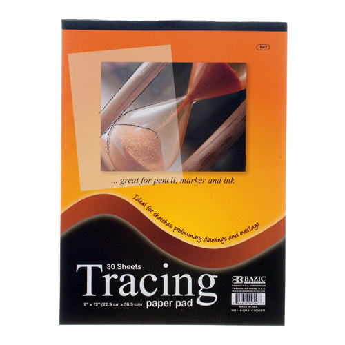 9x12 tracing paper - seasonal -- 48 per case