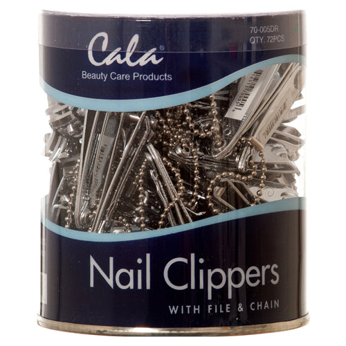 cala nail clipper jar #cala 70-005dr  -- 72 per box