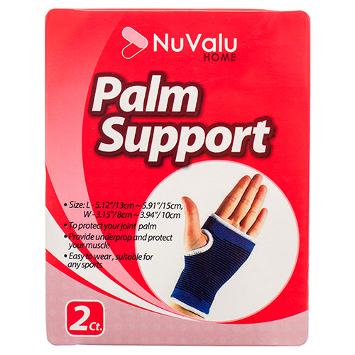 nuvalu elastic support palms 2pc - blisterpack -- 24 per box