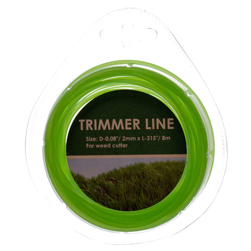 trimmer line for weed cutters - 2.0mm x 8m -- 12 per box