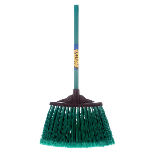 home and garden broom mega sweeper - 4 asst clrs #210 -- 12 per case