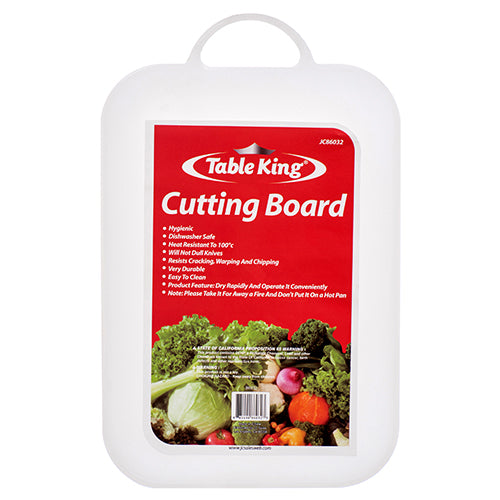 table king plastic cutting boards - square 10.5 x 7.5 -- 24 per box