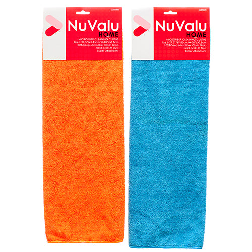 nuvalu microfiber cloth - 20 x 27.5 -- 24 per box