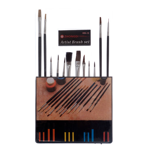 art brushes - 12pc set -  -- 24 per box