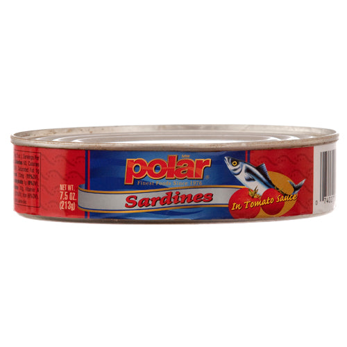 polar sardines in tomato sauce 7.5 oz -- 12 per case