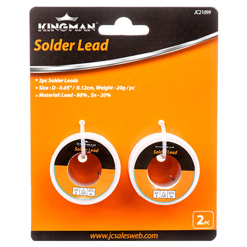 kingman soldering lead 40g 2pcs -  -- 24 per box