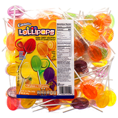 canels fiesta lollipops - 100ct -- 12 per case