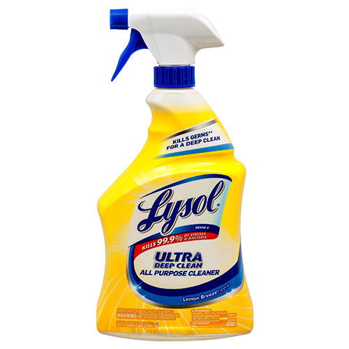 lysol 4 in 1 all purpose cleaner lemon breeze 32 oz -- 12 per case