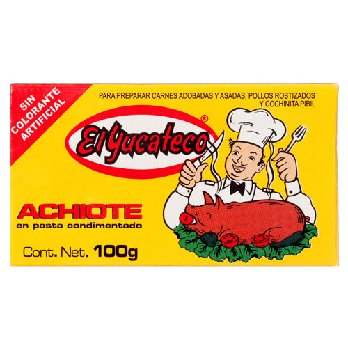 el yucateco achiote - new arrivals -- 12 per box