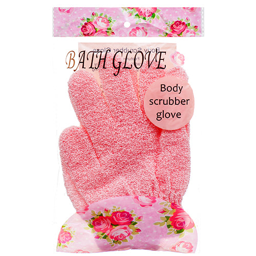 shower bath gloves - assorted colors  -- 24 per box