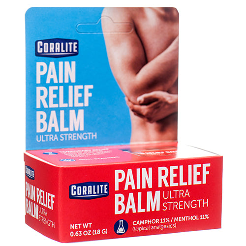 coralite pain relief balm - 0.63 oz -- 24 per case