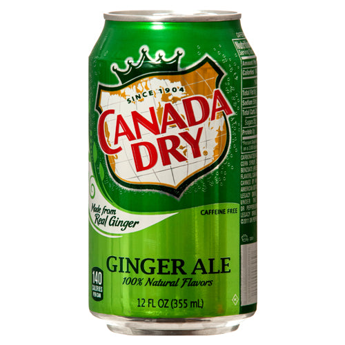 ginger ale - 12 oz -- 12 per case