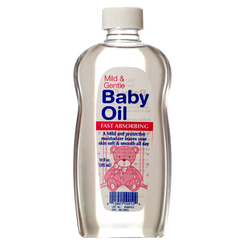 baby oil mild gentle 10 oz -- 24 per case