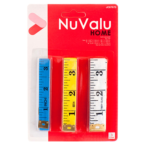 nuvalu tape measure assortment -  -- 24 per box