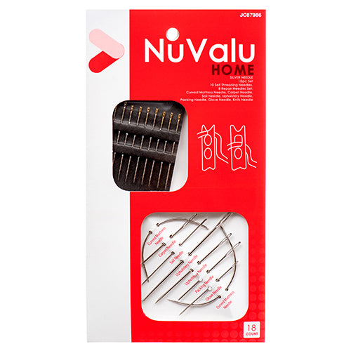 nuvalu needle silver 18 ct asst  -  -- 24 per box