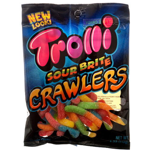 trolli sour crawlers - 4 oz -- 12 per case