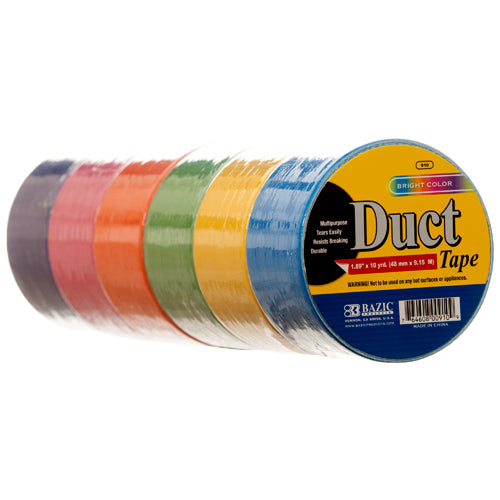 bright color duct tape - 1.89 in x 10yd - #bazic -- 36 per case