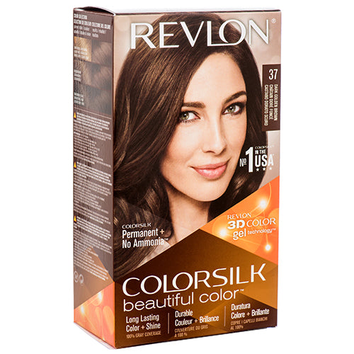 colorsilk 37 #dark golden brown  -- 12 per case