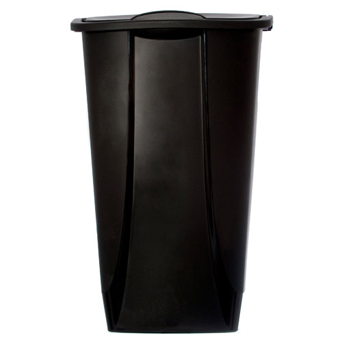 sterilite wastebaskets 11 gallon - - black -- 6 per case