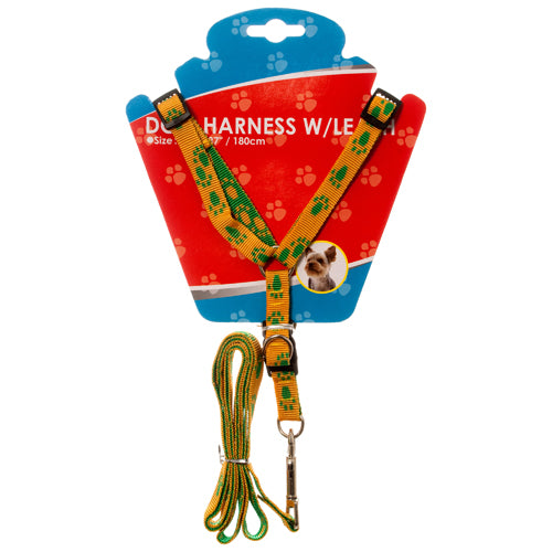 lil buddies dog harness with leash  -- 12 per box