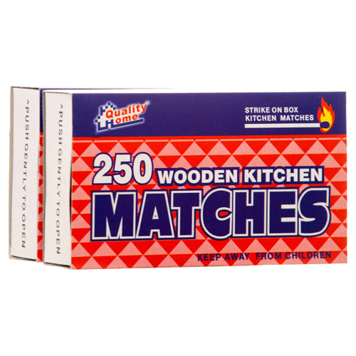 home and garden quality home matches - 250 ct 2 pk -- 48 per case