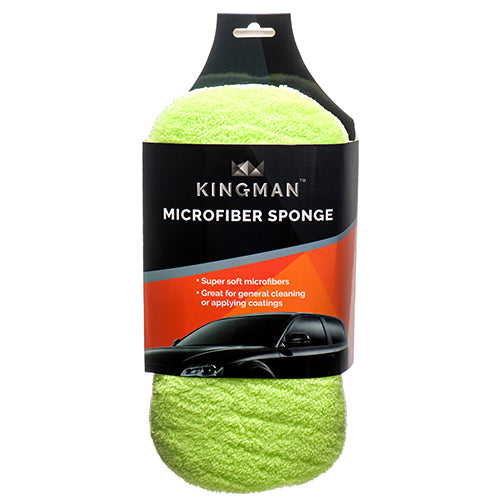 kingman microfiber car wash sponges -- 24 per box