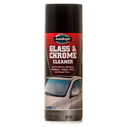 autobright glass & chrome cleaner - 12 oz - bulk -- 12 per case