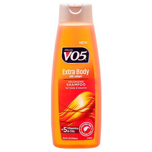 v05 extra body shampoo - 12.5 oz - -  -- 6 per case