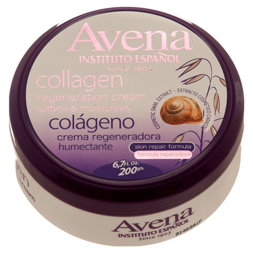 avena collagen regeneration cream - 6.7oz -- 12 per case