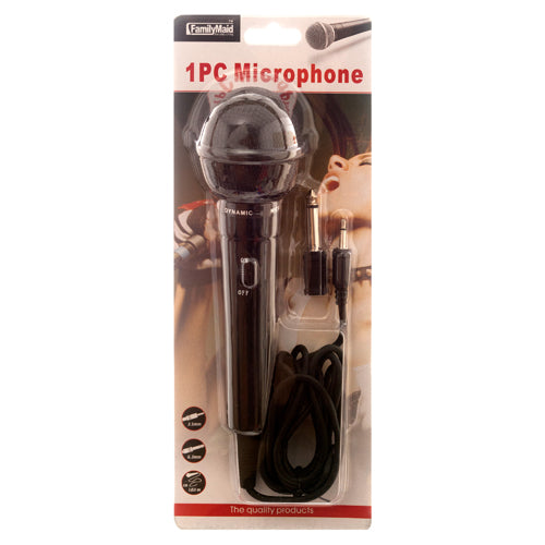 bulk microphones - black clr -- 12 per box