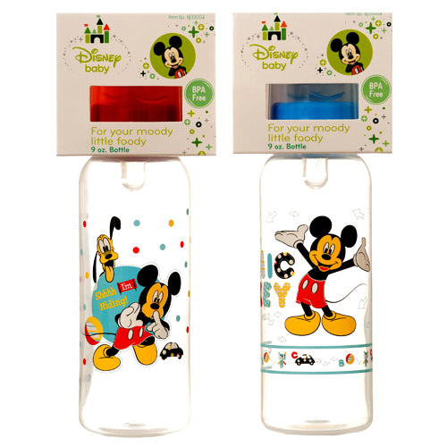 baby bottle mickey & minnie assorted 9 oz - bpa free -- 12 per box