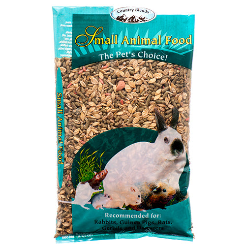 rabbit food - small animal diet - 1lb bags -- 16 per case