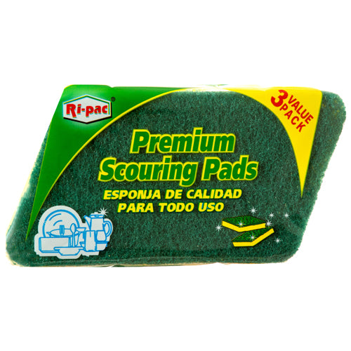 ri-pac scouring pads 3 pc - -  -- 36 per case