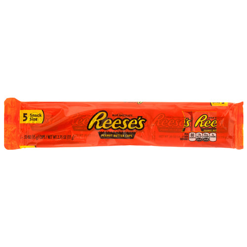 hershey's reese's peanut butter cups - 5ct -- 36 per case