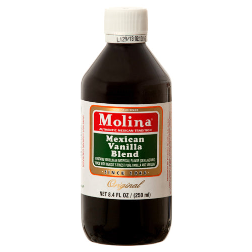 molina vanilla extract - 8.4 oz -- 12 per case