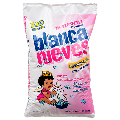 blanca nieves laundry detergent - 1kg - 18 pack -- 18 per case