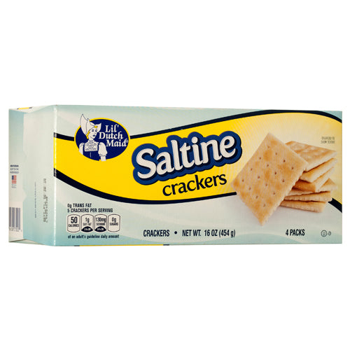 sea salt ldm saltine crackers - 16 oz  -- 12 per case