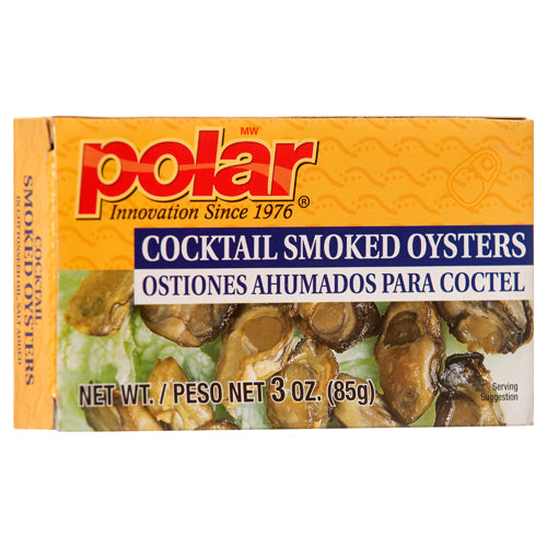 arkona smoked oysters - 3 oz -- 24 per case