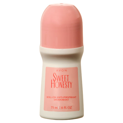 avon sweet honesty roll on deodorant - 2.6 oz -- 28 per case