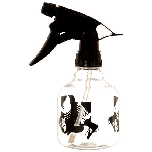 10 oz. home and garden spray bottle - scissor & hair brush design -- 12 per box