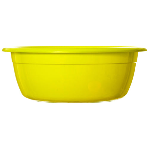 plastic basin - round - assorted colors -- 24 per case