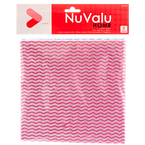 nuvalu multi-purpose wipes - 15.75 x 15.75 - zz set -  -- 24 per box