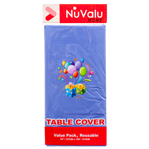 nuvalu table covers - durable peva - purple - 54 x 108 -- 24 per box