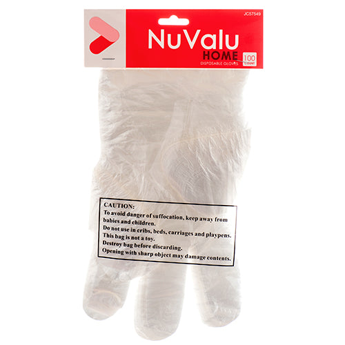 nuvalu disposable gloves - 24x28cm  -- 24 per box