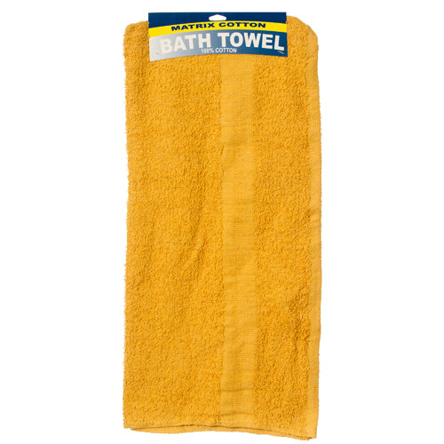 home and garden bath towels - 20 x 40 - 6 assorted colors -- 12 per box