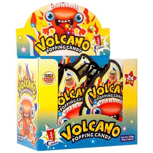 family popping candy 20ct cola display -- 24 per box